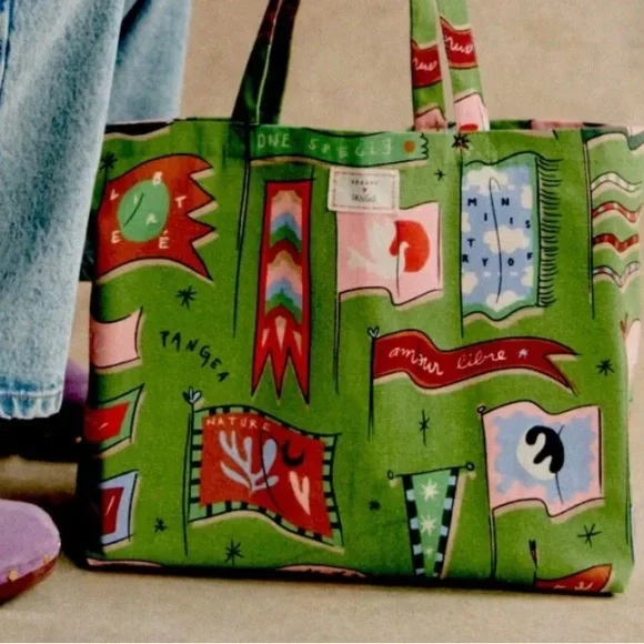 Sezane x Pangea Tote Bag NWOT - Picture 4 of 6